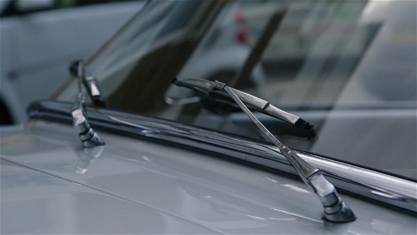 Grey vintage car wipers.mp4
